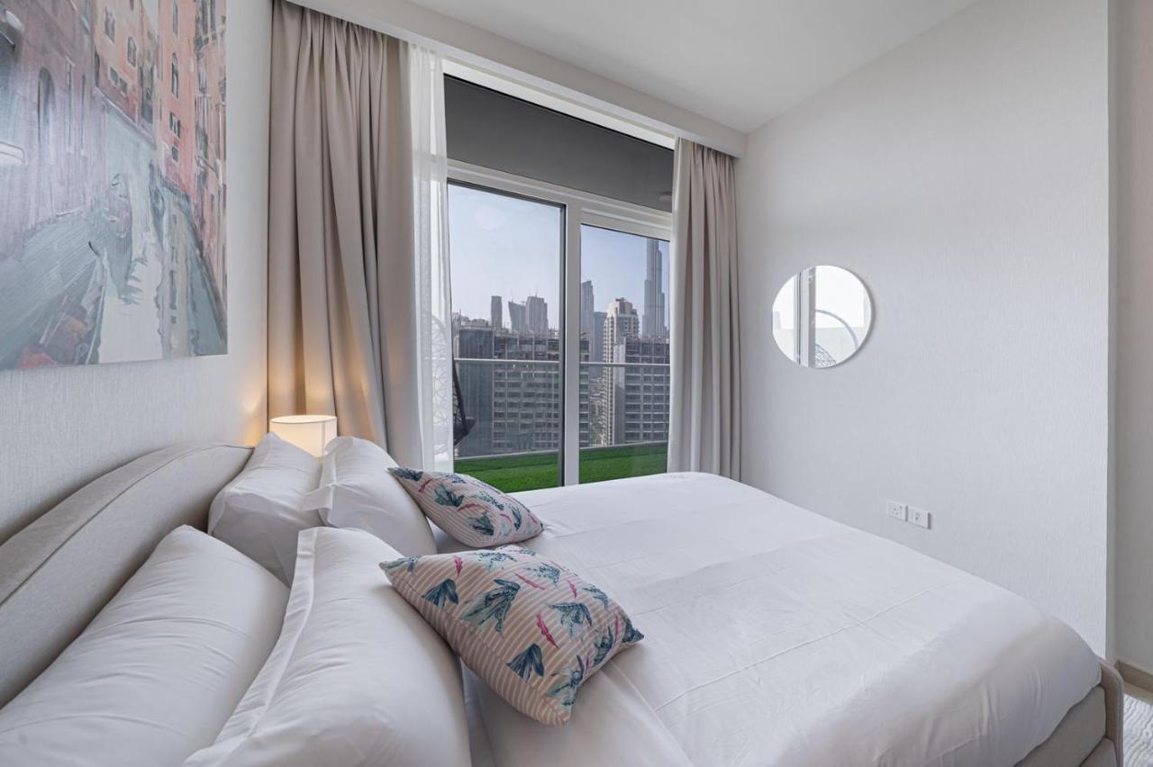 Alluring 1 Bd Apartment In Business Bay With Burj Khalifa View Ντουμπάι Εξωτερικό φωτογραφία